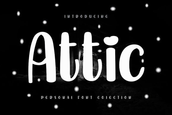 Attic: A Handwritten Display Font for Elegant Branding