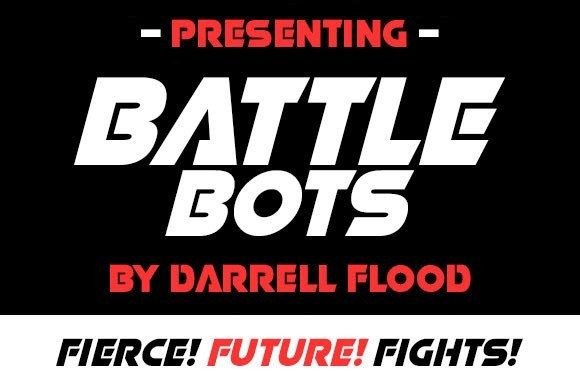 Battle Bots Font: A Hard-Hitting Display Typeface for Futuristic Campaigns