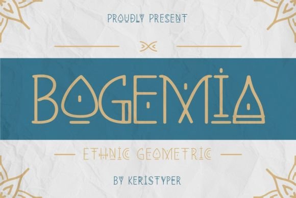Bogemia Display Font for Distinctive Digital Designs
