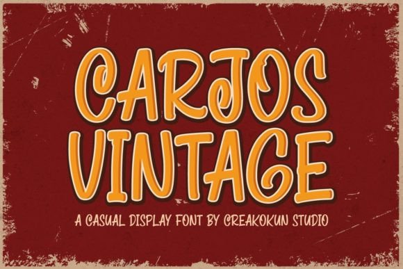Carjos Vintage Font: A Maker’s Hands-On Review