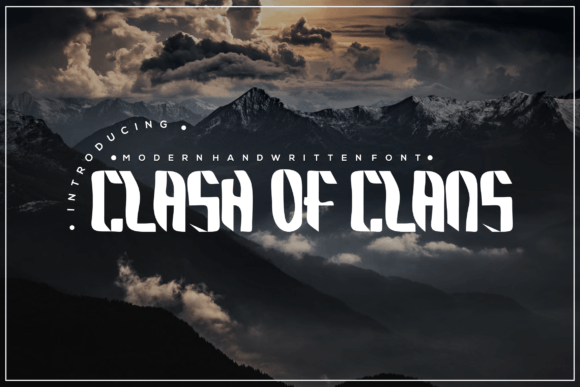 Clash of Clans: A Bold Display Font for Branding