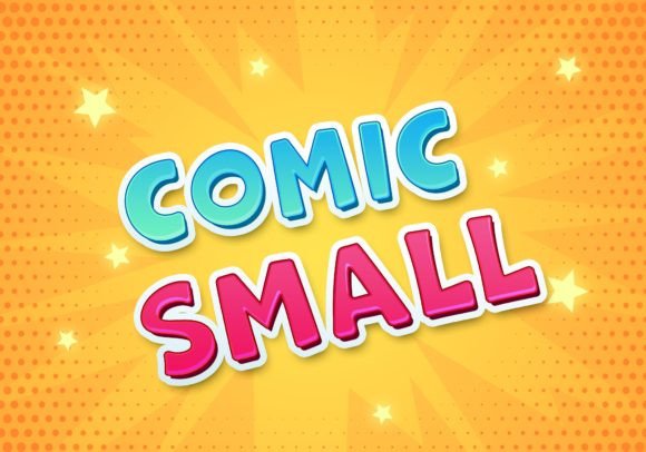 Comic Small: A Pop-Art Retro Display Font Review for Makers