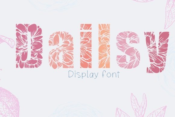 Dailsy: A Bold Display Font for Playful Campaign Visuals
