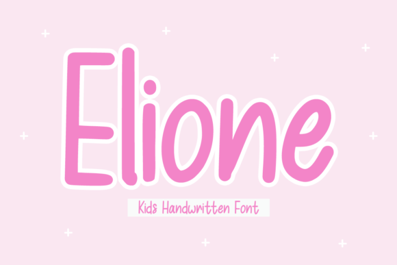 Elione Display Font for Modern Campaign Design