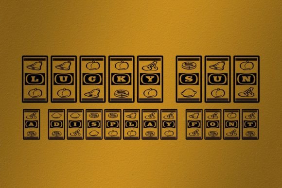 Lucky Sun: A Quirky Display Font for Web Designers