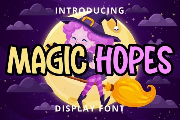 Magic Hopes Display Font: Cute & Unique for Branding
