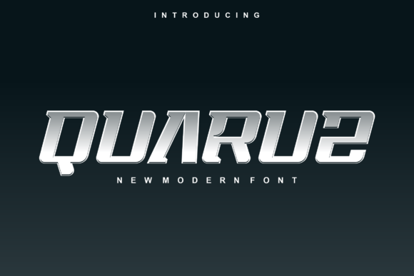 Quaruz: The Modern Bold Display Font for Assertive Digital Branding