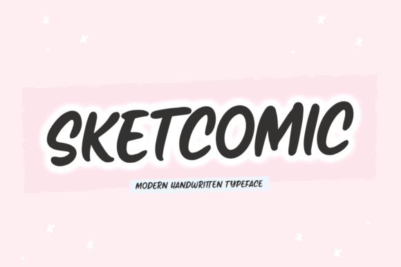 Sketcomic: The Fun Brush Display Font You Need